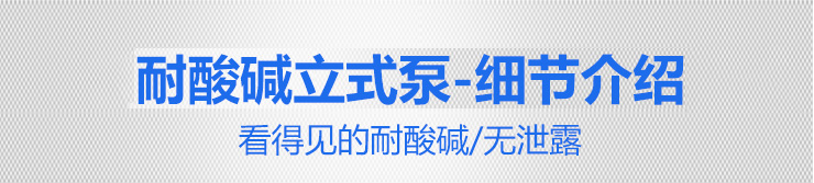 1KP立式泵細節介紹 1KP立式泵細節介紹