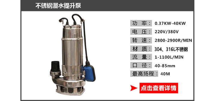 1潛水提升泵 1潛水提升泵