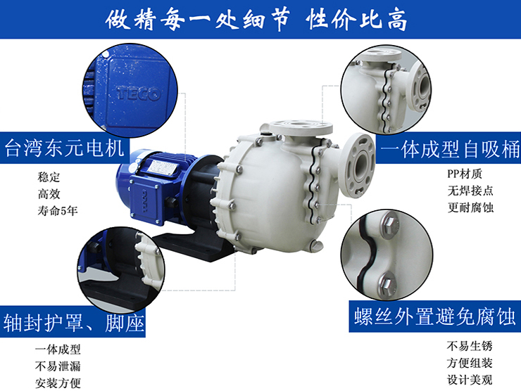 耐酸堿自吸泵結構圖片 耐酸堿自吸泵結構圖片